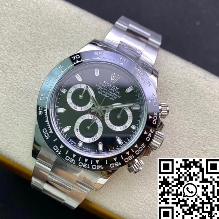 Factory Dial M116500LN-0002 Clean Rolex Daytona Cosmograph Black 0413